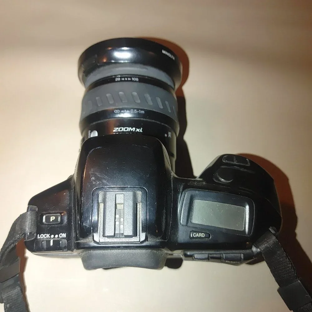 Minolta Maxxum 5xi AF 28 105 35mm Camera Japan NOT Tested